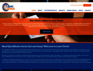 lasercheck.com screenshot