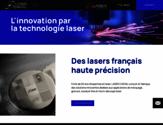 lasercheval.fr screenshot