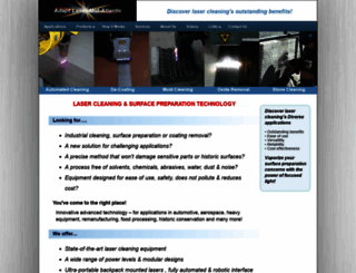 lasercleanall.com screenshot