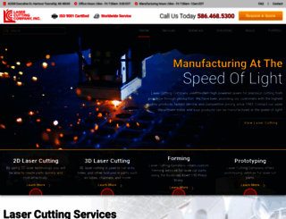 lasercuttinginc.com screenshot