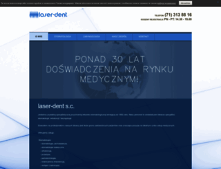 laserdent.olawa.pl screenshot