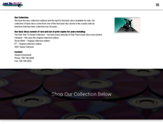 laserdiscshop.com screenshot