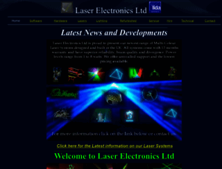 laserelectronicsltd.com screenshot