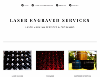 laserengravedservices.com screenshot