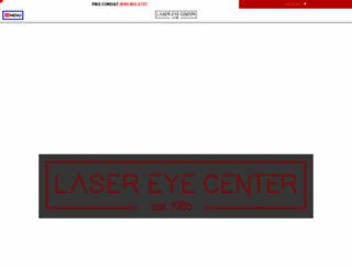lasereyecenter.com screenshot