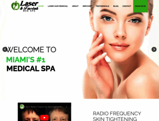 laserfacialmiami.com screenshot