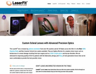 laserfitlens.com screenshot