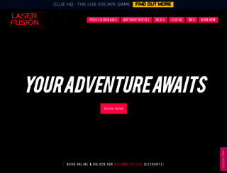 laserfusion.info screenshot