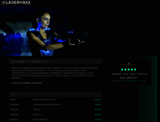 lasergames.nl screenshot