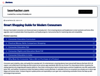 laserhacker.com screenshot
