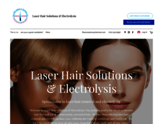 laserhairsolutionsds.com screenshot
