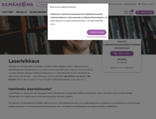 laserleikkaus.fi screenshot