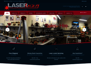 laserlight.com.au screenshot