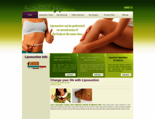 laserliposuctionsurgery.com screenshot