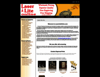laserliteonline.com screenshot