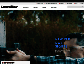 lasermax.com screenshot