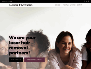 laserpartners.com screenshot