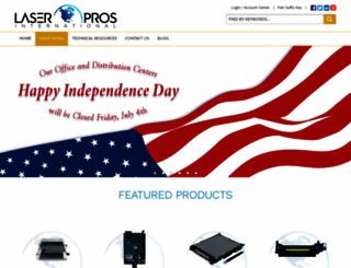laserpros.com screenshot