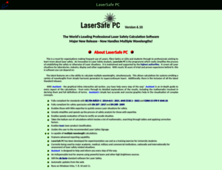 lasersafepc.com screenshot