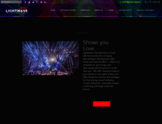 lasershows.net screenshot