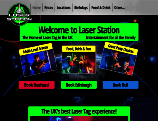 laserstation.co.uk screenshot