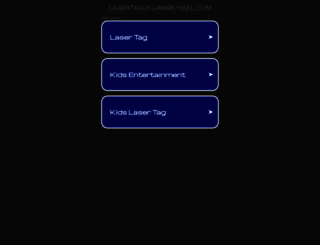 lasertagofcarmichael.com screenshot