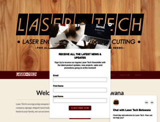 lasertech.co.bw screenshot