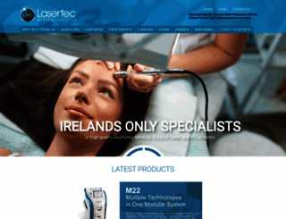 lasertecmedical.com screenshot