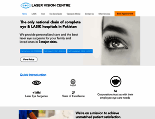 laservision.com.pk screenshot