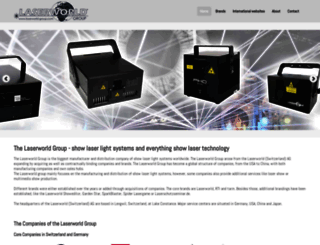 laserworld-group.com screenshot