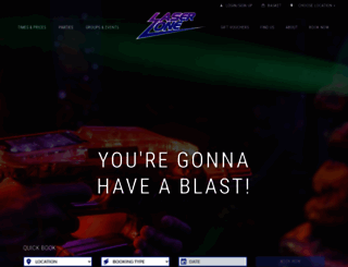 laserzone.co.uk screenshot