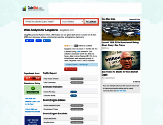 lasgalerie.com.cutestat.com screenshot