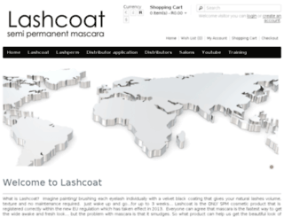 lashcoat.com screenshot
