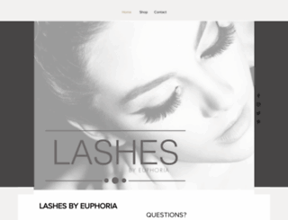 lashesbyeuphoria.com screenshot
