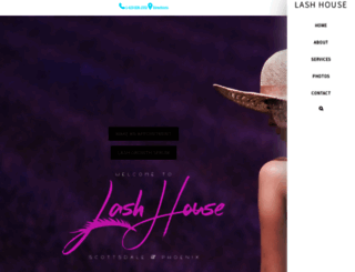 lashhouseaz.com screenshot