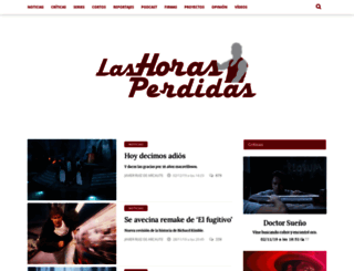 lashorasperdidas.com screenshot