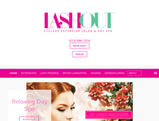 lashout-cincy.com screenshot