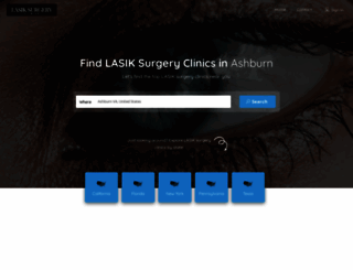 lasiksurgeryclinics.com screenshot