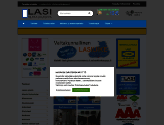 lasiverkkokauppa.fi screenshot