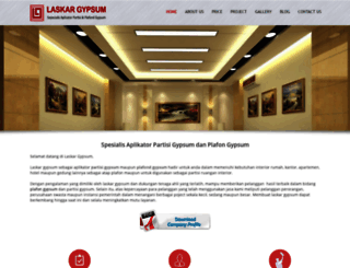laskargypsum.com screenshot