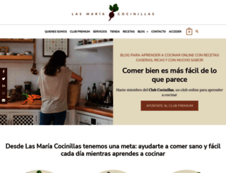 lasmariacocinillas.com screenshot