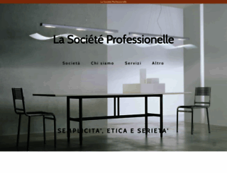 lasocieteprofessionelle.it screenshot