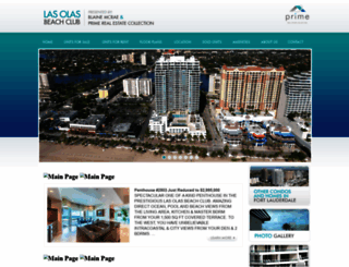 lasolas-beachclub.com screenshot