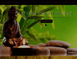 lasolasserenitymassage.com screenshot