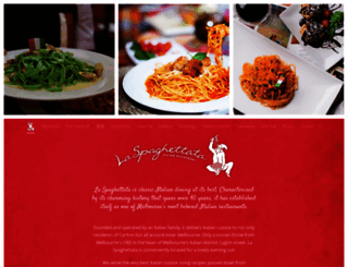 laspaghettata.com.au screenshot