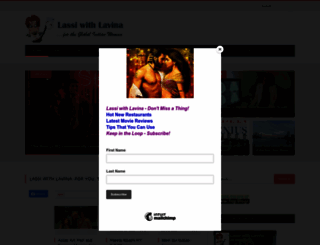 lassiwithlavina.com screenshot