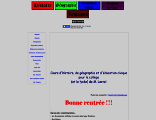 lastel-histoire-geo.wifeo.com screenshot