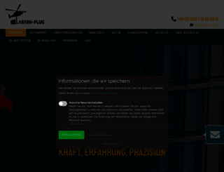 lasten-flug.de screenshot