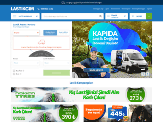 lastikcim.com.tr screenshot