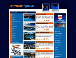 lastminutetoppers.nl screenshot